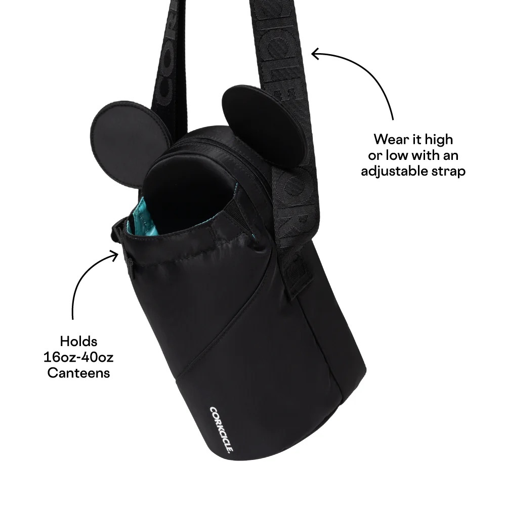 Mickey Mouse Sling Bag by Corkcicle – Black - Picture 5 of 10